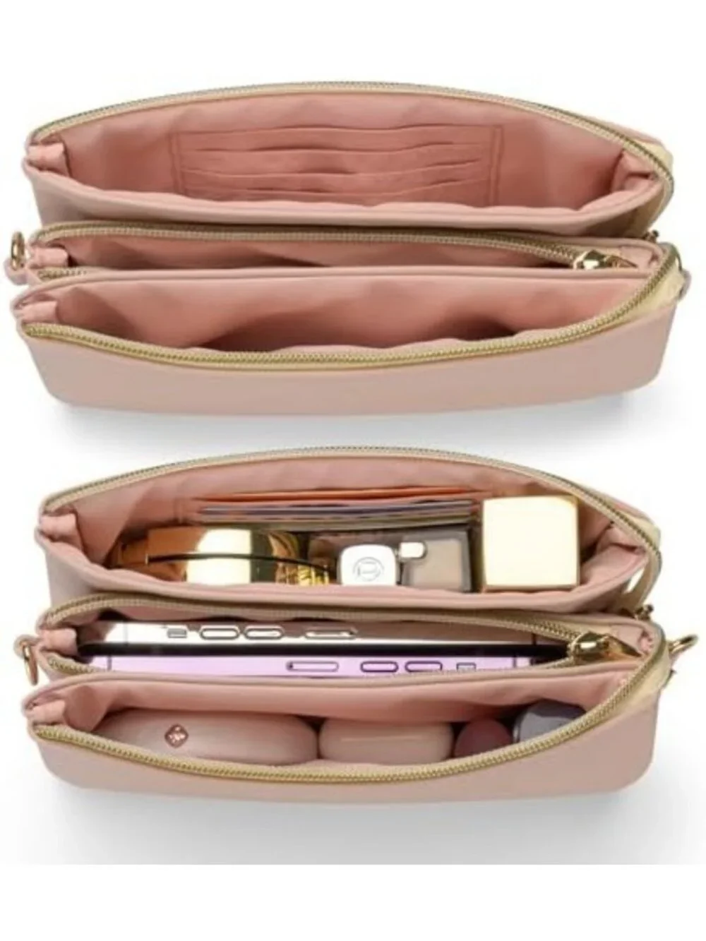 Stylish Urban Crossbody Wristlet Purse for Women - Small Clutch Bag, Versatile